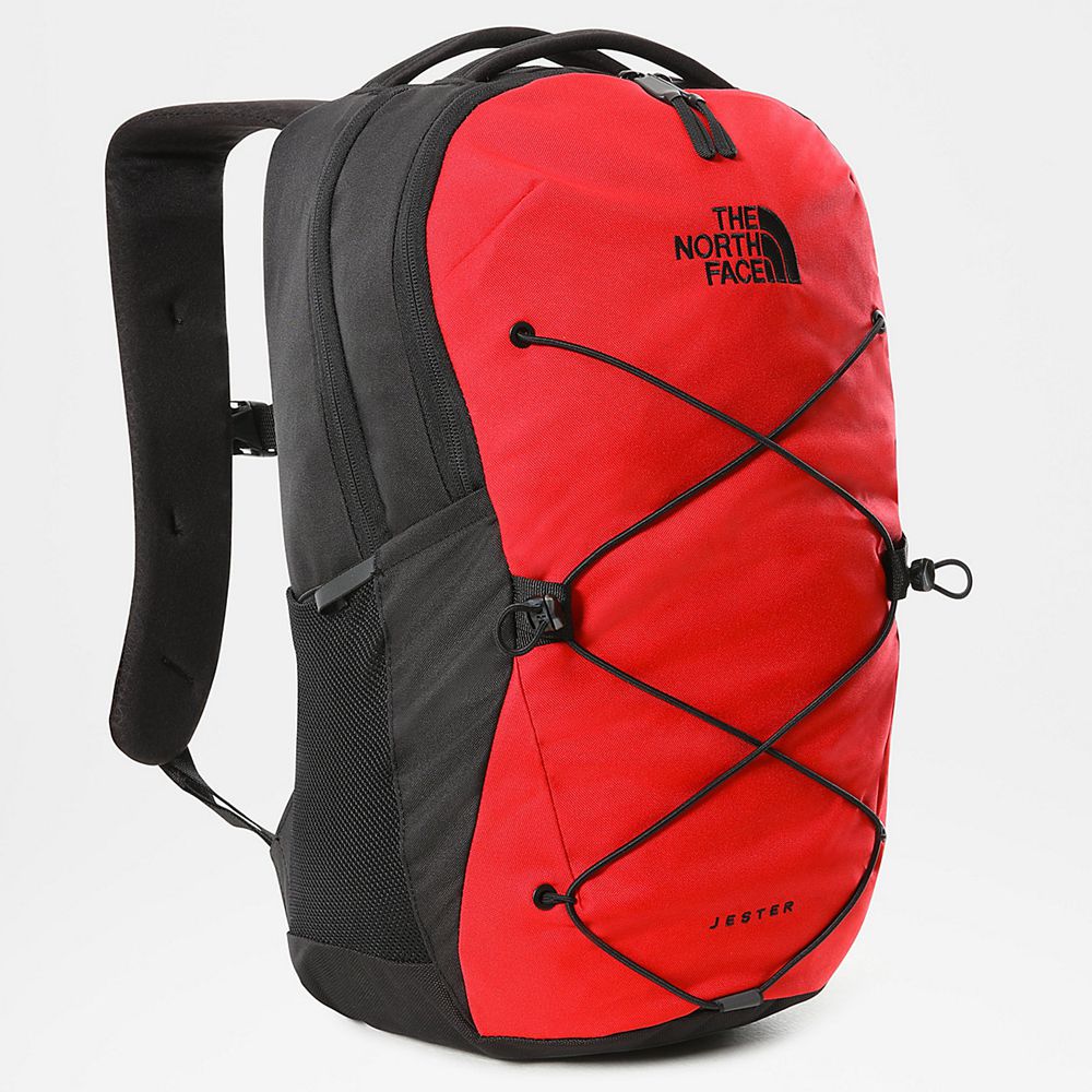 The North Face Backpacks Mens Australia - The North Face Jester Red / Black (ISV-429506)